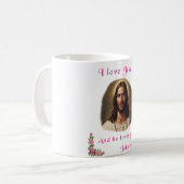 I Liebe Jesus Kaffeetasse (Vorderseite Links)