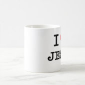 I Liebe Jesus Kaffeetasse (Mittel)