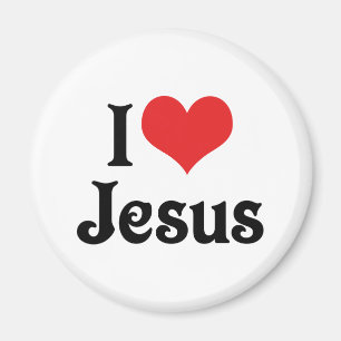 I Liebe Jesus Magnet