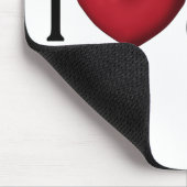 I Liebe Jesus Mousepad (Ecke)