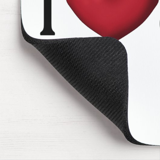 I Liebe Jesus Mousepad (Ecke)