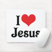 I Liebe Jesus Mousepad (Mit Mouse)