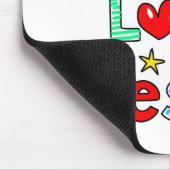 I Liebe Jesus Mousepad (Ecke)