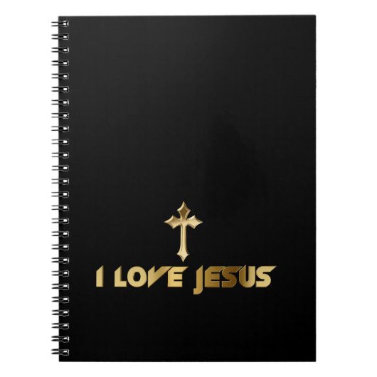 I Liebe Jesus Notizblock (Vorderseite)