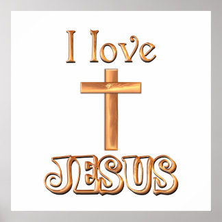 I Liebe Jesus Poster
