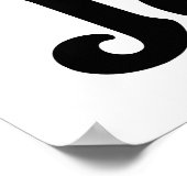 I Liebe Jesus Poster (Ecke)