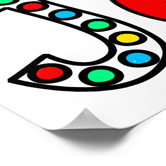 I Liebe Jesus Poster (Ecke)