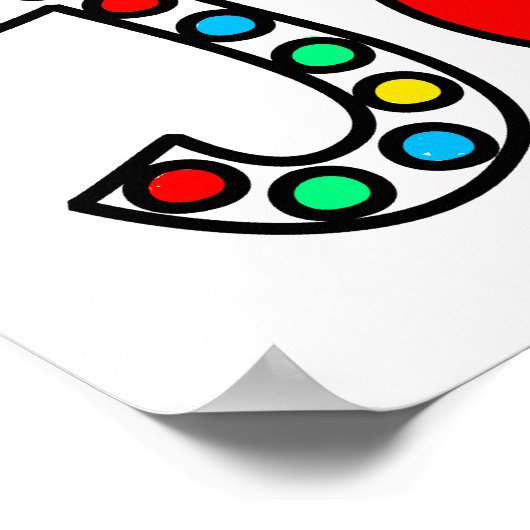 I Liebe Jesus Poster (Ecke)