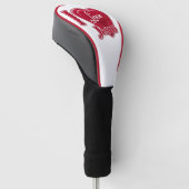 I Liebe Jesus Rotes Herz Golf Headcover (angewinkelt)