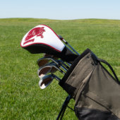 I Liebe Jesus Rotes Herz Golf Headcover (In SItu)