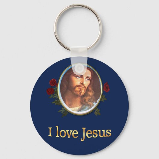 I Liebe JEsus Schlüsselanhänger (Vorderseite)