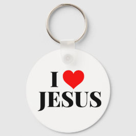 I Liebe Jesus Schlüsselanhänger