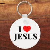 I Liebe Jesus Schlüsselanhänger (Vorderseite)