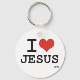 I Liebe Jesus Schlüsselanhänger