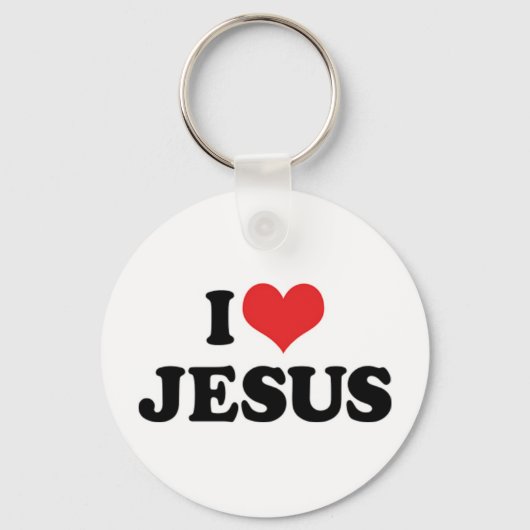 I Liebe Jesus Schlüsselanhänger (Vorderseite)