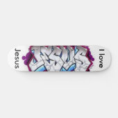 I Liebe Jesus Skateboard (Horizontal)