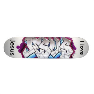 I Liebe Jesus Skateboard