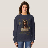 I Liebe Jesus Sweatshirt (Vorne ganz)