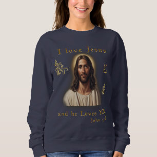 I Liebe Jesus Sweatshirt