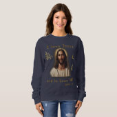 I Liebe Jesus Sweatshirt (Vorne ganz)