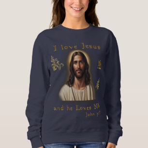 I Liebe Jesus Sweatshirt