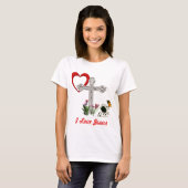 I Liebe Jesus T-Shirt (Vorne ganz)