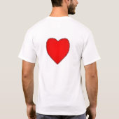 I Liebe Jesus! T-Shirt (Rückseite)