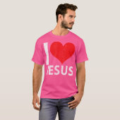 I Liebe Jesus T-Shirt (Vorne ganz)