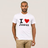 I Liebe Jesus T-Shirt (Vorne ganz)