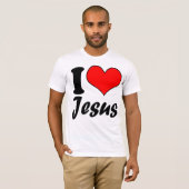 I Liebe Jesus T-Shirt (Vorne ganz)