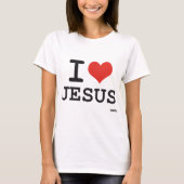 I Liebe Jesus T-Shirt (Vorderseite)