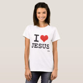 I Liebe Jesus T-Shirt (Vorne ganz)