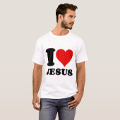 I Liebe Jesus T-Shirt (Vorne ganz)