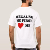 I Liebe Jesus T-Shirt (Rückseite)