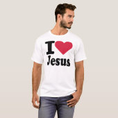 I Liebe Jesus T-Shirt (Vorne ganz)