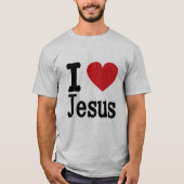 I Liebe Jesus T-Shirt (Vorderseite)