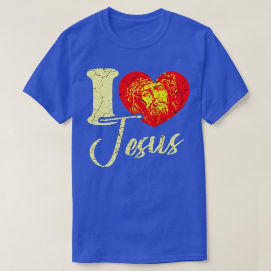 I Liebe Jesus T-Shirt (Design vorne)