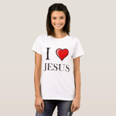 I Liebe Jesus T-Shirt (Vorne ganz)