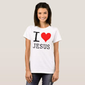 I Liebe Jesus T-Shirt (Vorne ganz)