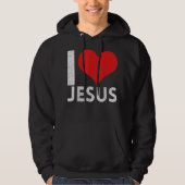 I Liebe Jesus T-ShirtSind Sie ein Patrioter Hoodie (Vorderseite)