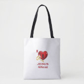 I Liebe Jesus Tasche (Vorderseite)