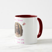 I Liebe Jesus Tasse (VorderseiteRechts)