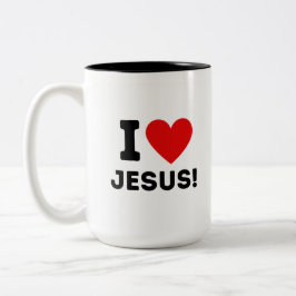 I Liebe Jesus Tasse