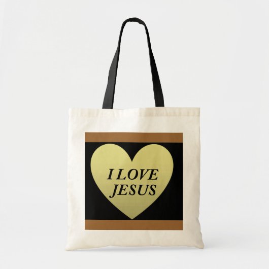 I LIEBE JESUS TRAGETASCHE (Vorne)