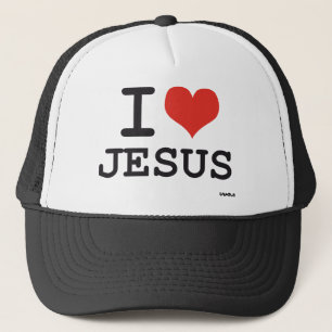 I Liebe Jesus Truckerkappe