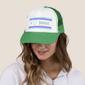 I Liebe Jesus Truckerkappe (Beispiel)