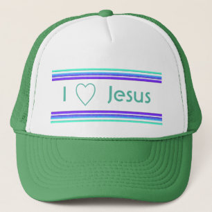 I Liebe Jesus Truckerkappe