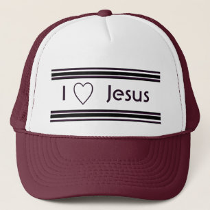 I Liebe Jesus Truckerkappe