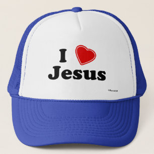 I Liebe Jesus Truckerkappe