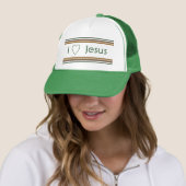 I Liebe Jesus Truckerkappe (Beispiel)